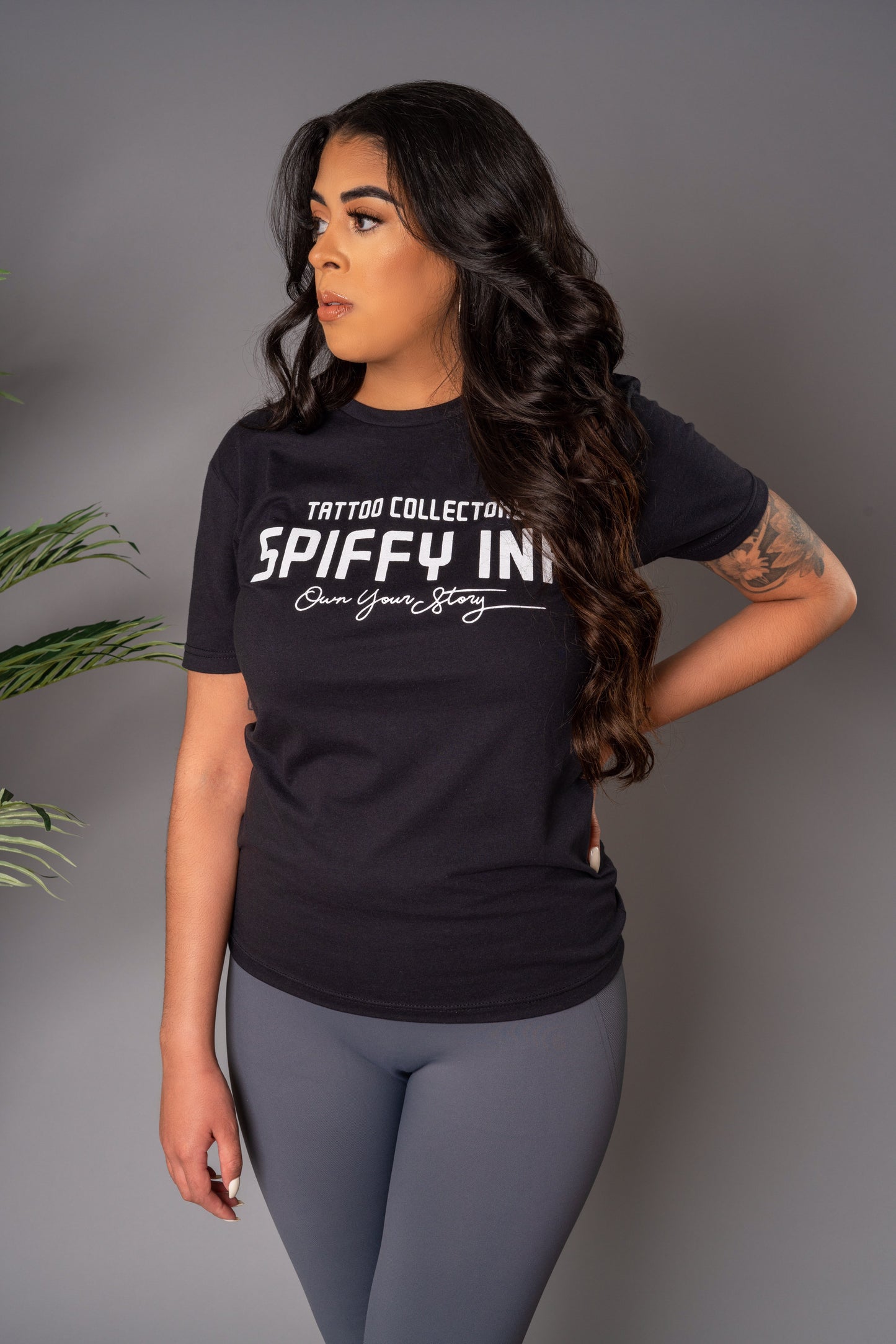 SPIFFY INK T-SHIRT [BLACK]